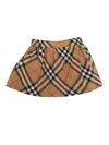 Burberry Kids Skirts Grey In Beige