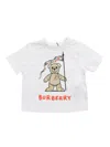 Burberry Inf Girl T-shirts In White