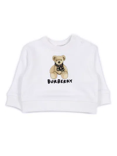 Burberry Inf Girl Sweaters In White