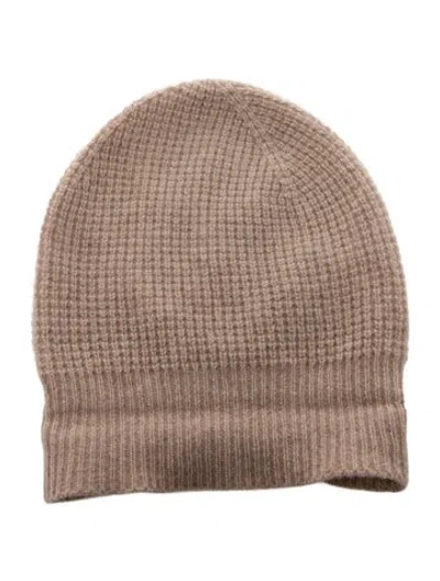 Pre-owned Burberry Babies' Infant Beanie In Neutrals
