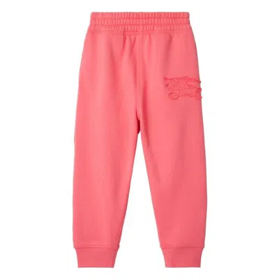 Burberry Infant Bonny Ekd Cotton Joggers In Pink