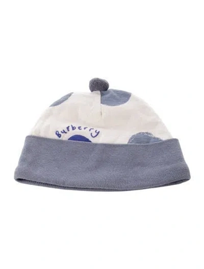 Pre-owned Burberry Babies' Infant Boys' Cotton Hat In Neutrals