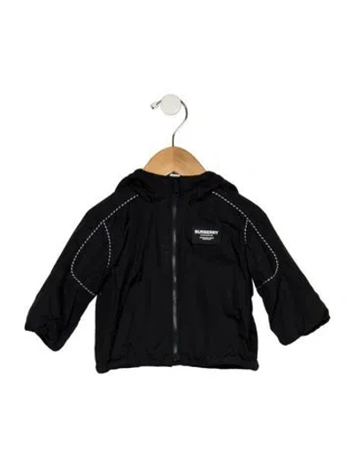 Pre-owned Burberry Babies' Infant Boys' Solid Jacket In Blue