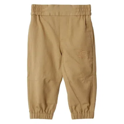 Burberry Kids'  Infant Travard Equestrian Knight Trousers In Brown