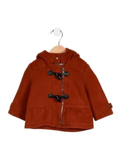 Pre-owned Burberry Babies' Infants Boys Wool Jacket In Brown