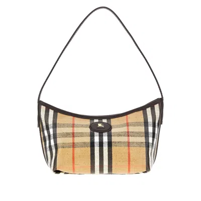 Burberry Ini 'highlands' Shoulder Bag In Brown