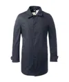 Burberry Inner Detachable Coat In Gray