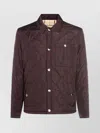Burberry Insulated Jackets With Front Pockets And Long Sleeves In Brown