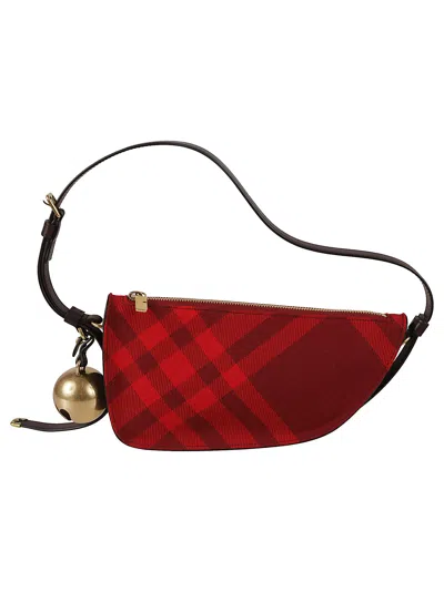 Burberry Ip Check Short Shoulder Bag In Ripple Ip Check