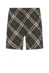 Burberry Checked Drawstring-waist Swim Shorts In Snug Ip Check