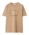 Burberry Item O-neck Short-sleeved T-shirt In Nude