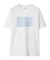 Burberry Item O-neck Short-sleeved T-shirt In White