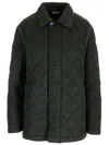 BURBERRY BURBERRY IVI GREEN QUILTED JACKET