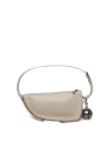 BURBERRY IVORY LEATHER BAG