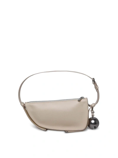 Burberry Ivory Leather Bag In Cream