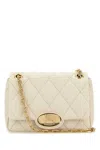 Burberry Ivory Strand Small Shoulder Bag