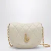 Burberry Small Rocking Horse Quilted Crossbody Bag In White