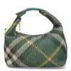 Burberry Medium Peg Check-pattern Shoulder Bag