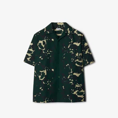 Burberry Ivy Cotton Shirt In Jungle