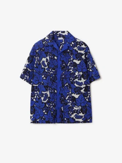 Burberry Ivy Cotton Shirt In Knight