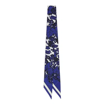 Burberry Ivy Floral-print Silk Scarf