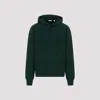 BURBERRY IVY GREEN COTTON HOODIE