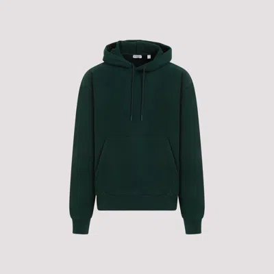 BURBERRY IVY GREEN COTTON HOODIE