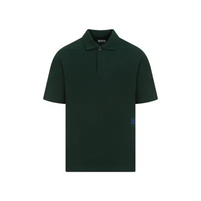 Burberry Ivy Green Cotton Polo