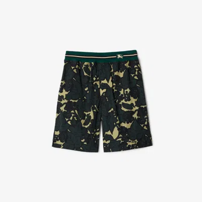 Burberry Floral-print Bermuda Shorts In Jungle