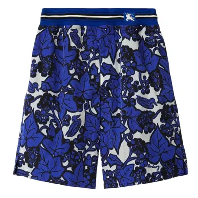 BURBERRY BURBERRY IVY PRINTED NYLON SHORTS
