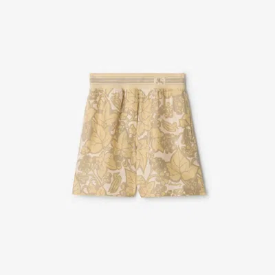 BURBERRY BURBERRY IVY SILK SHORTS