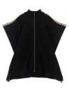 Burberry Izza Cape In Black