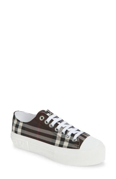 BURBERRY BURBERRY JACK CHECK LOW TOP SNEAKER