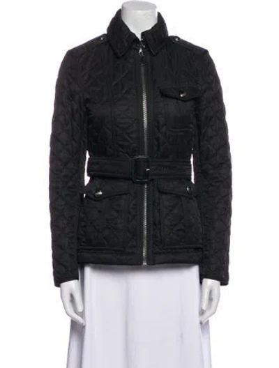 Pre-owned Burberry Jacket In Black
