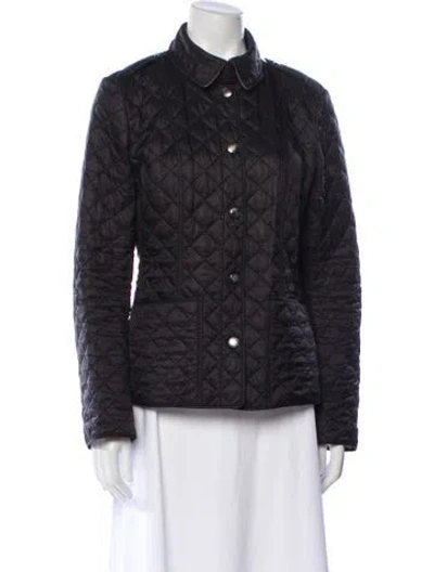 Pre-owned Burberry Jacket In Black