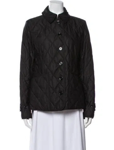 Pre-owned Burberry Jacket In Black