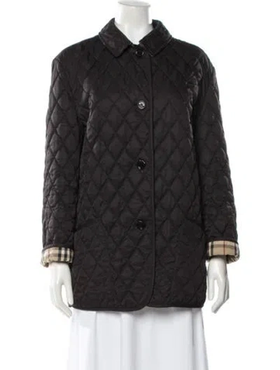 Pre-owned Burberry Jacket In Black
