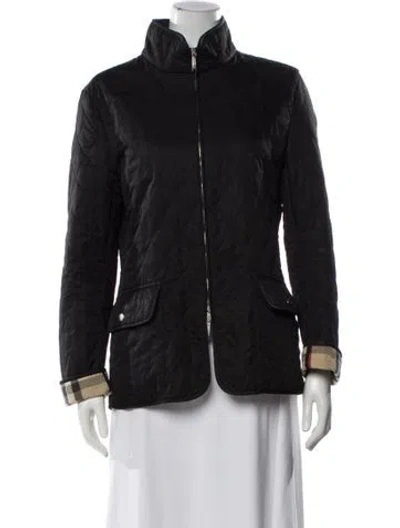 Pre-owned Burberry Jacket In Black