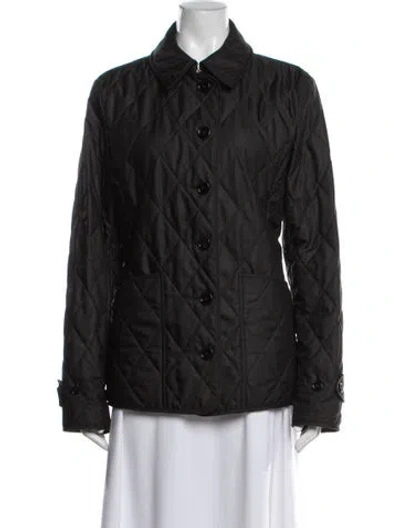Pre-owned Burberry Jacket In Black