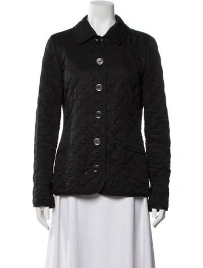 Pre-owned Burberry Jacket In Black