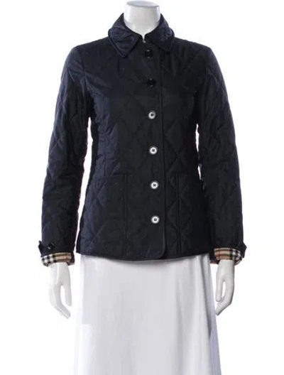 Pre-owned Burberry Jacket In Black