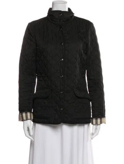 Pre-owned Burberry Jacket In Black