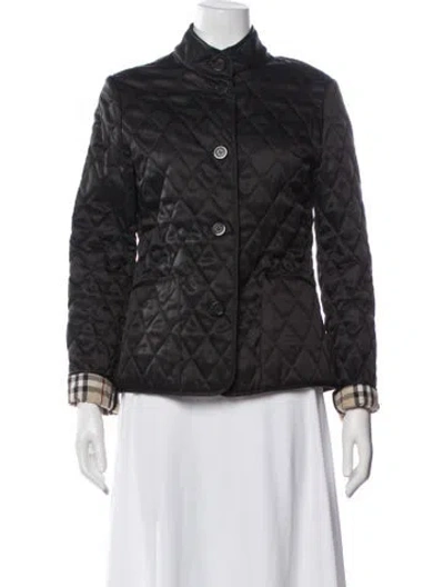 Pre-owned Burberry Jacket In Black
