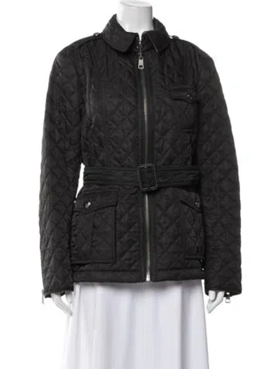Pre-owned Burberry Jacket In Black