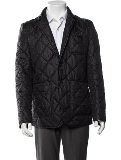 Pre-owned Burberry Jacket In Black