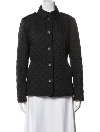 Pre-owned Burberry Jacket In Black
