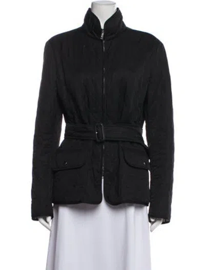 Pre-owned Burberry Jacket In Black