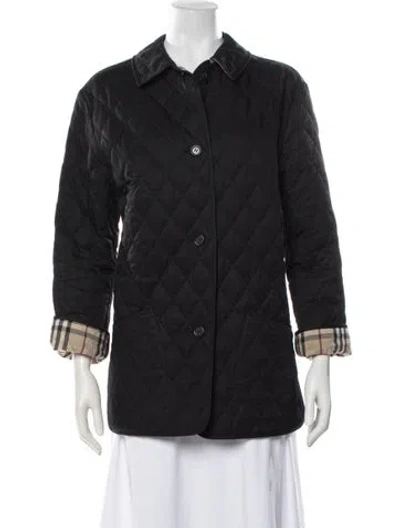 Pre-owned Burberry Jacket In Black