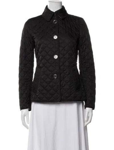 Pre-owned Burberry Jacket In Black