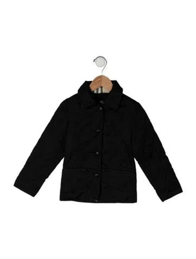 Pre-owned Burberry Babies' Jacket In Black